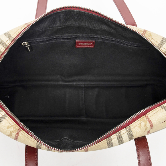 Burberry Zip Boston Bag - Picture 2 of 8